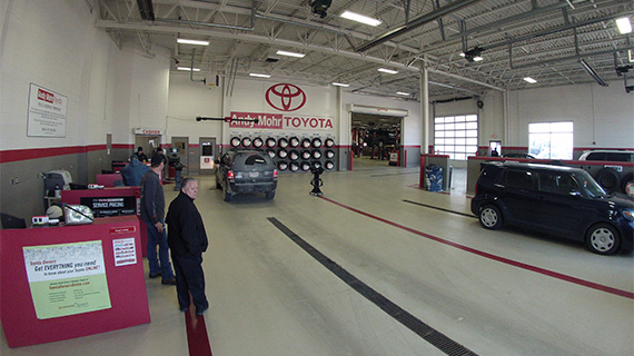 andy mohr toyota service department #5